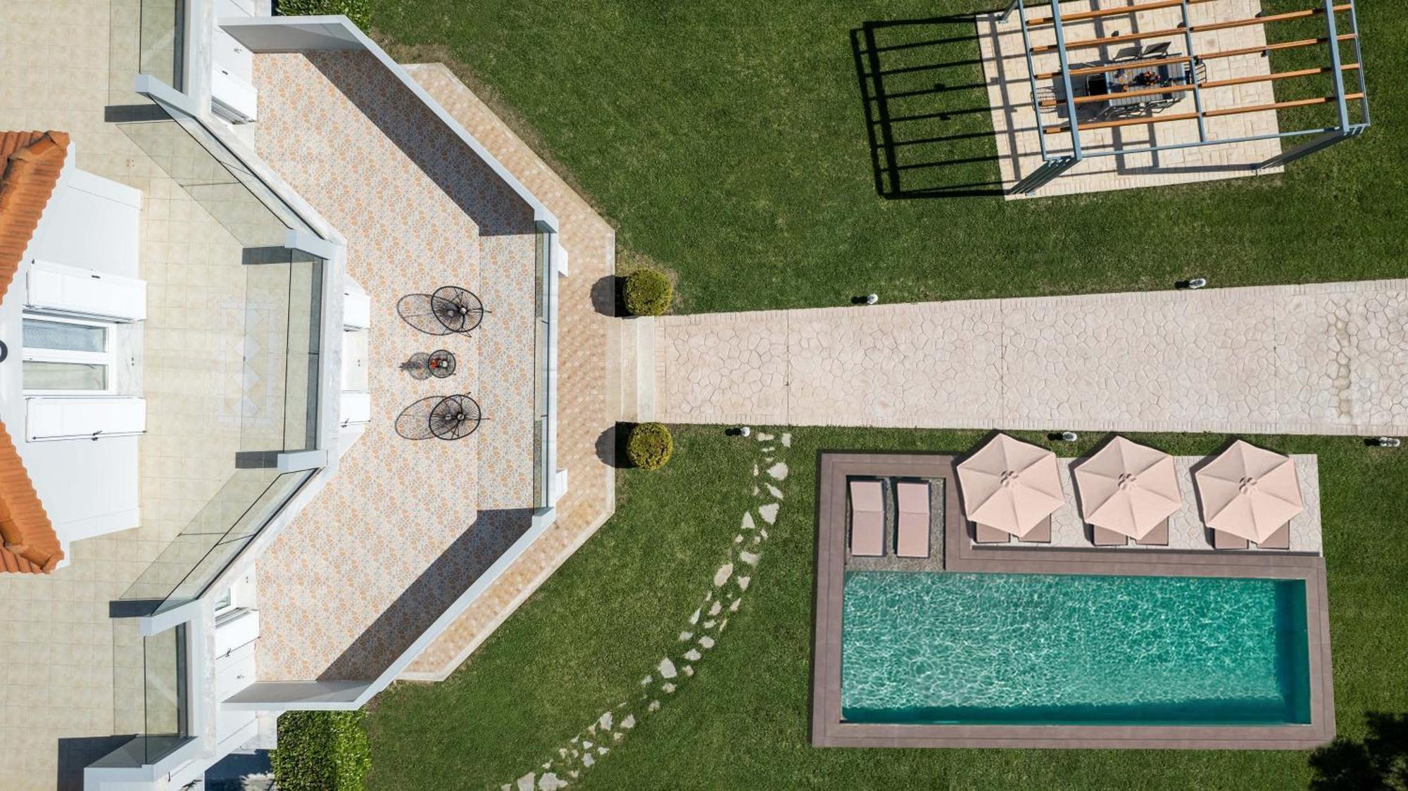 Gala'S Elegant Home Villa Tragaki Exterior foto